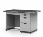 Single Pedestal Desk Alba Type SP-401-L (? Biro)